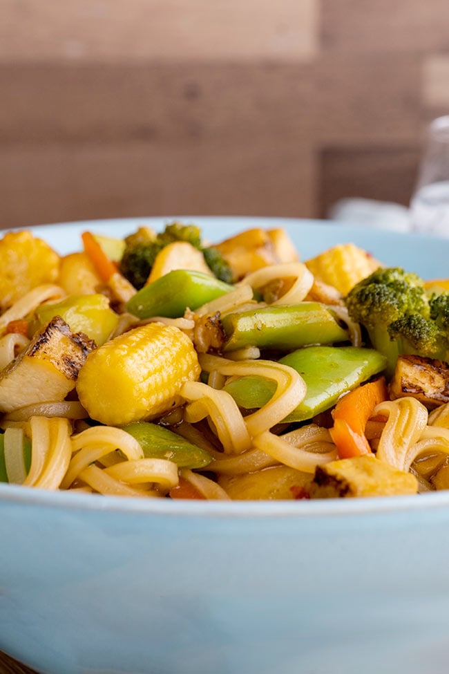 5-Ingredient Chicken Stir Fry Dinner Bowl