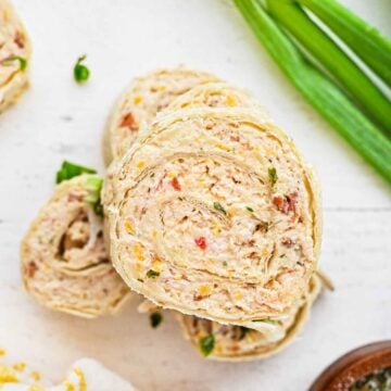 Chicken Pinwheels with Cream Cheese