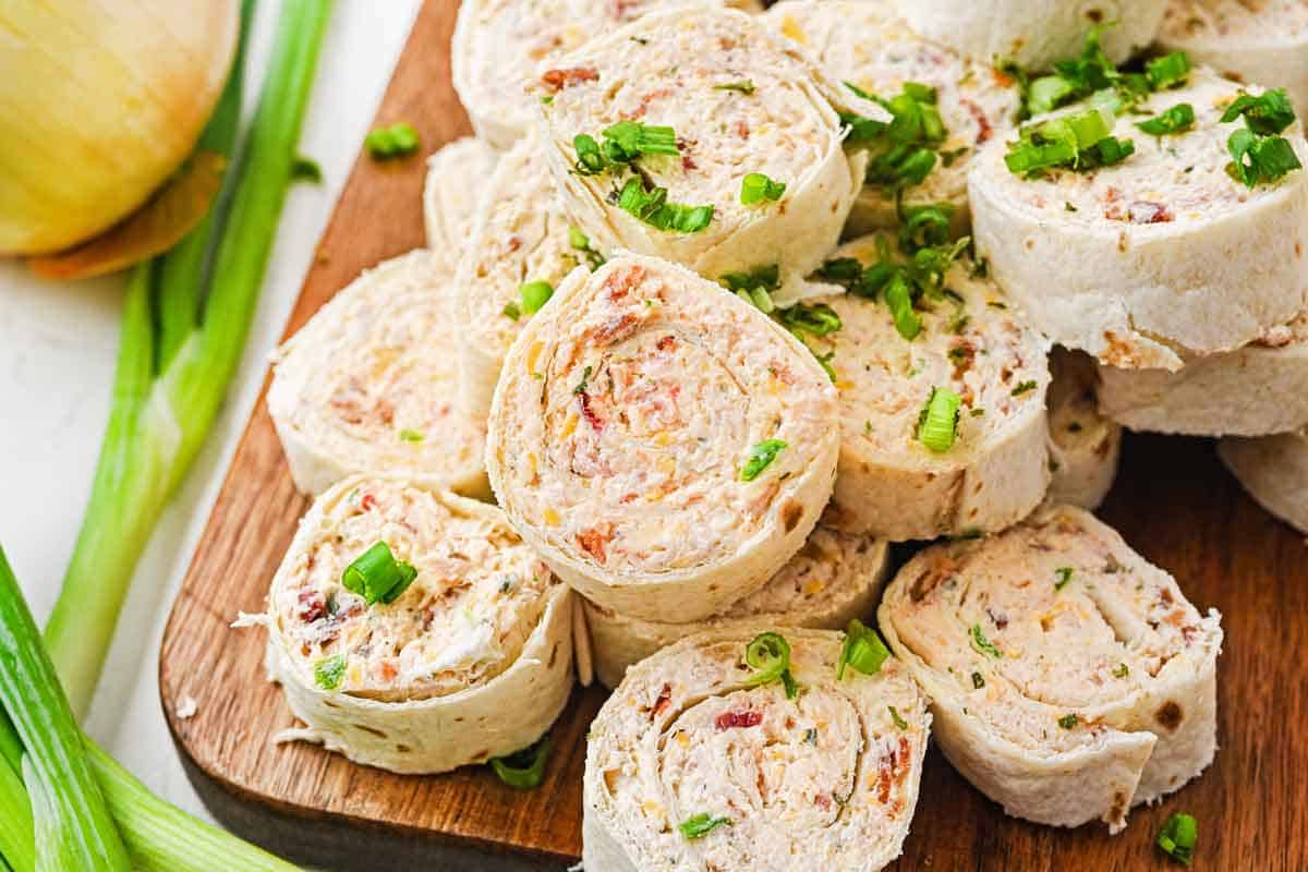 Cream Cheese Chicken Pinwheels