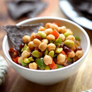 Chickpea Edamame Salad