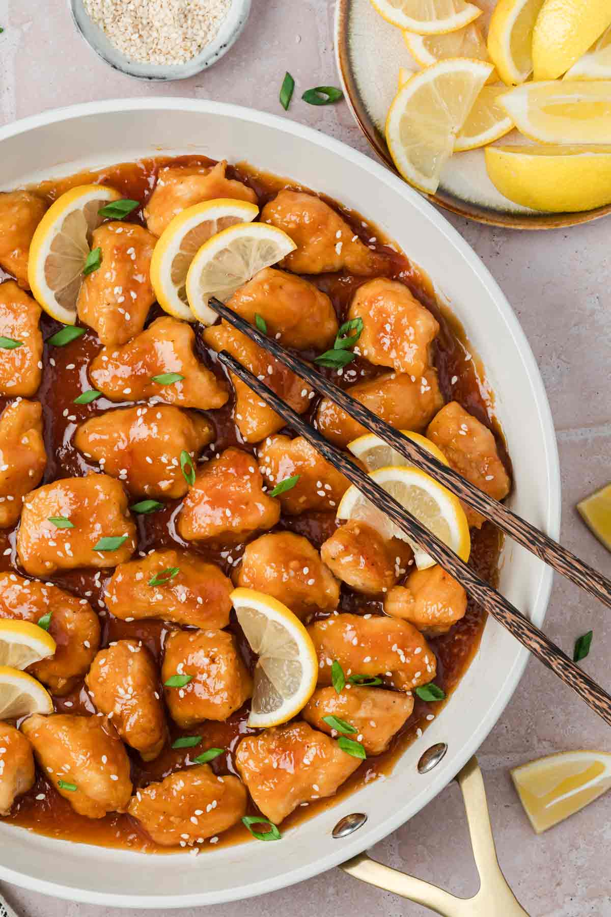 Stovetop Chinese Lemon Chicken