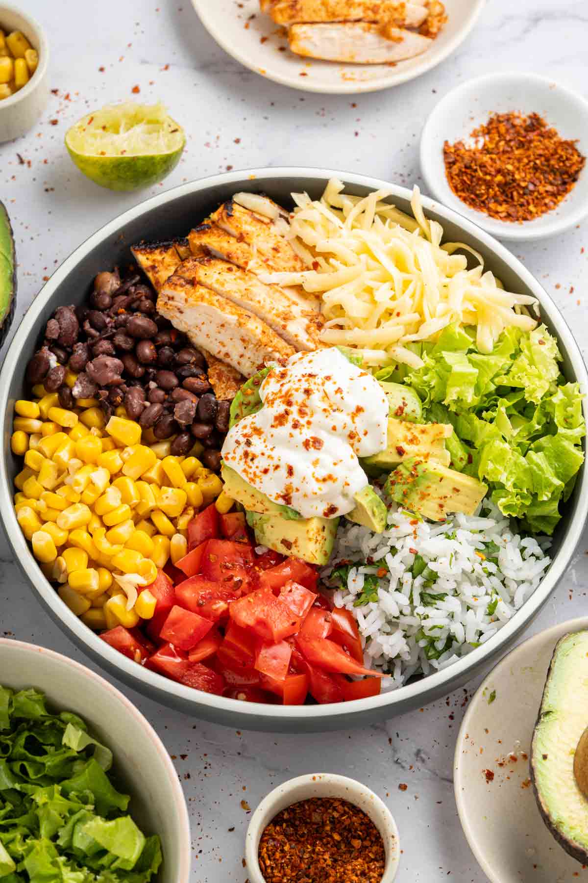 Chipotle Chicken Bowls