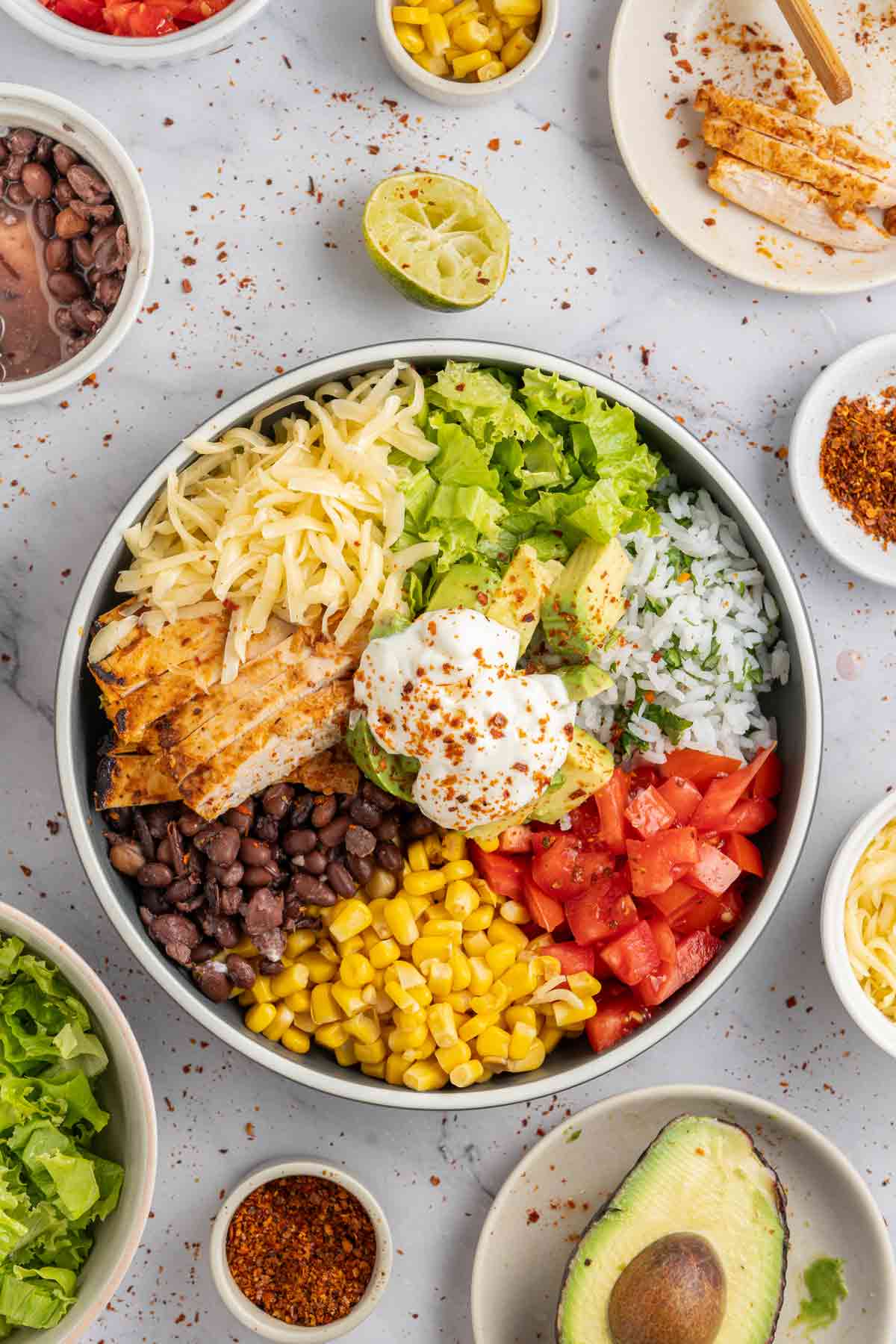 Chipotle Chicken Burrito Bowls