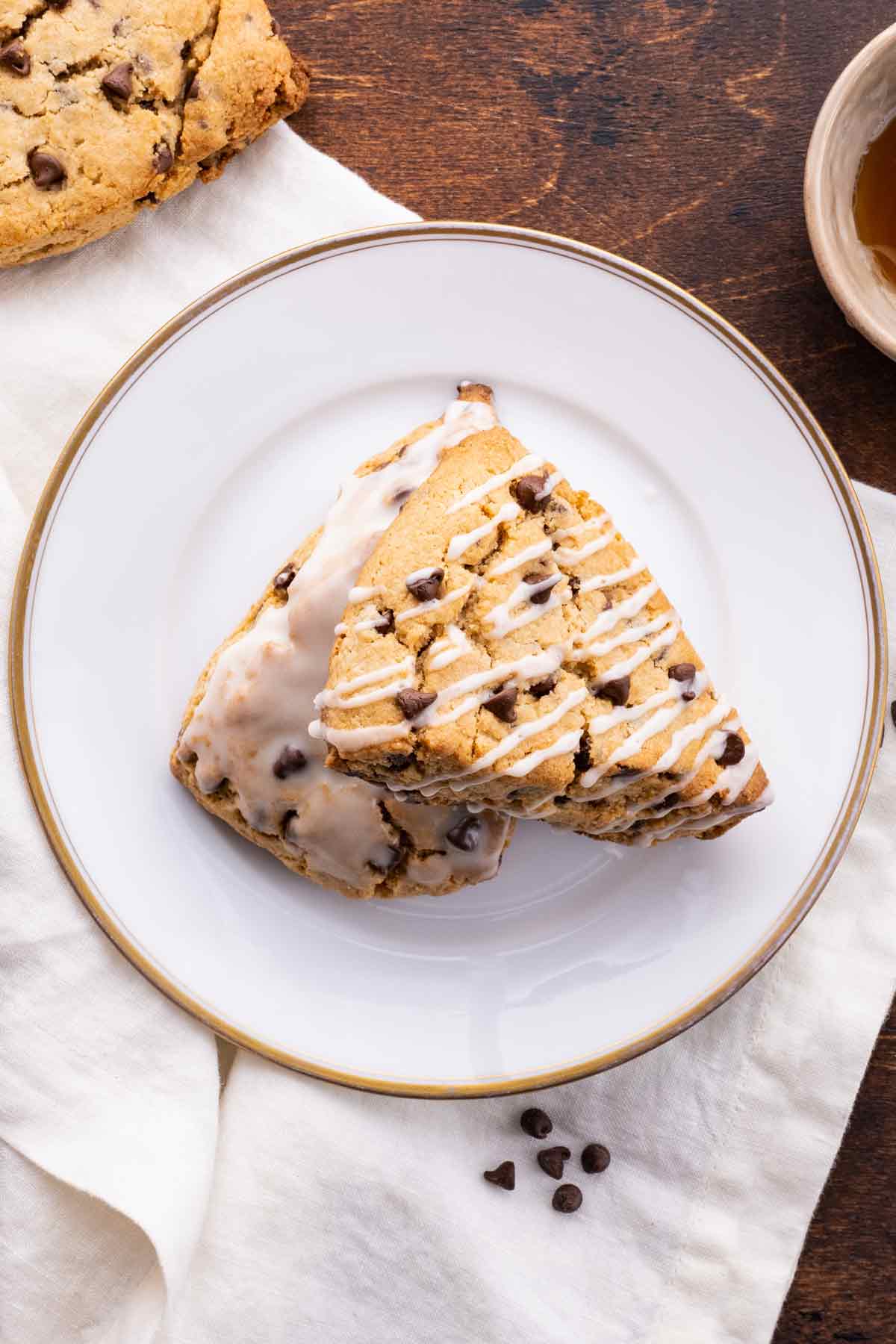 Homemade Chocolate Chip Scones