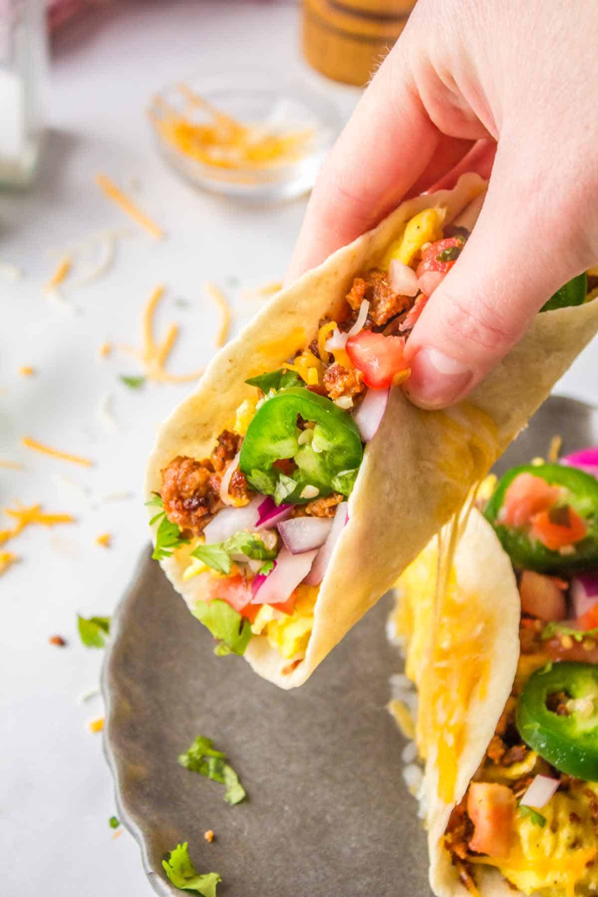 Mexican Breakfast Tacos