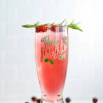 Christmas Cranberry Mimosa