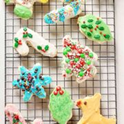 Christmas Oatmeal Cut Out Cookies
