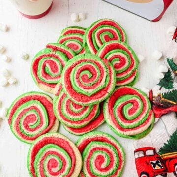 Christmas Pinwheel Cookies