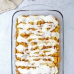 Apple Strudel Casserole with Cinnamon Roll Dough