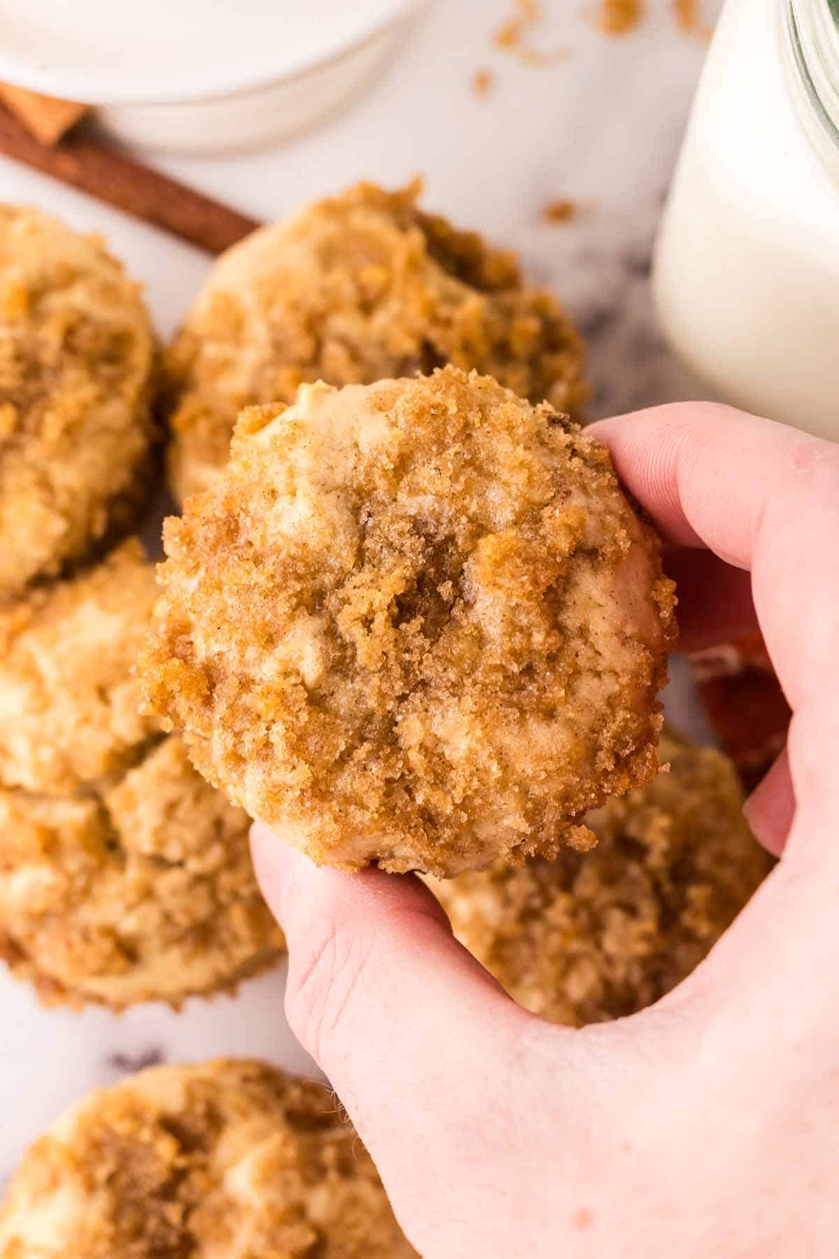 Cinnamon Muffins with Streusel Topping