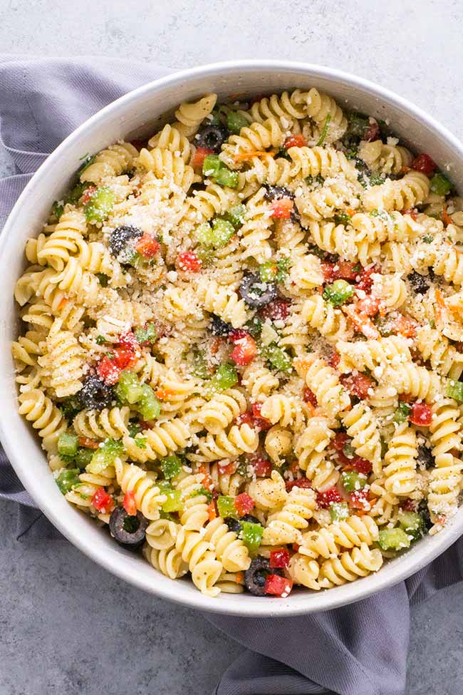 Pasta Salad Supreme  Just A Pinch Recipes