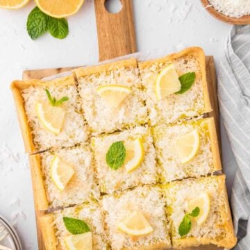 Coconut Lemon Bars