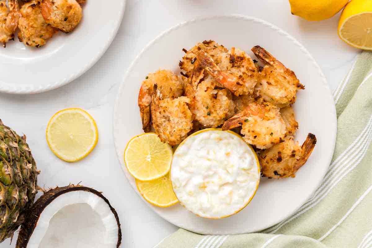 Coconut Shrimp and Piña Colada Sauce