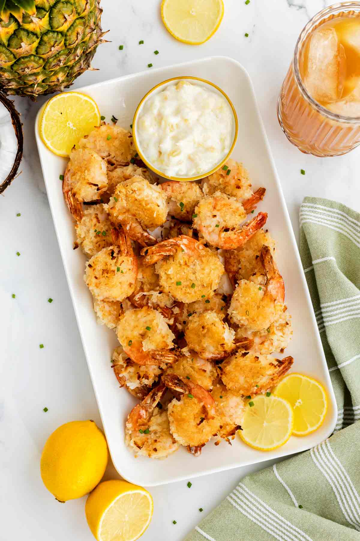 Coconut Shrimp with Piña Colada Dip