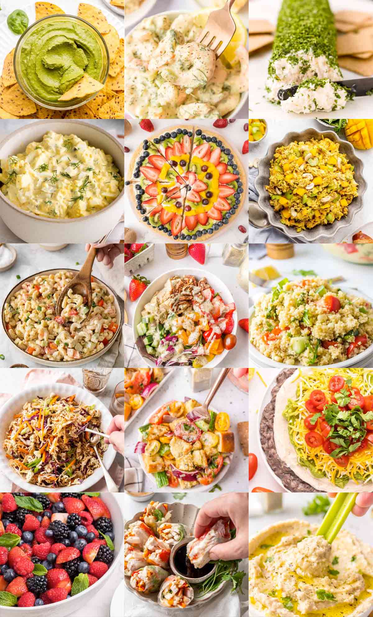 Simple Cold Food Ideas - Mighty Mrs