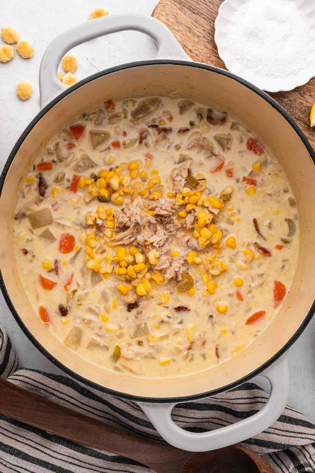 45-minute Crab Chowder