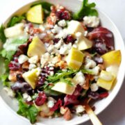 Cranberry Apple Blue Cheese Salad Winter Blue Cheese Salad