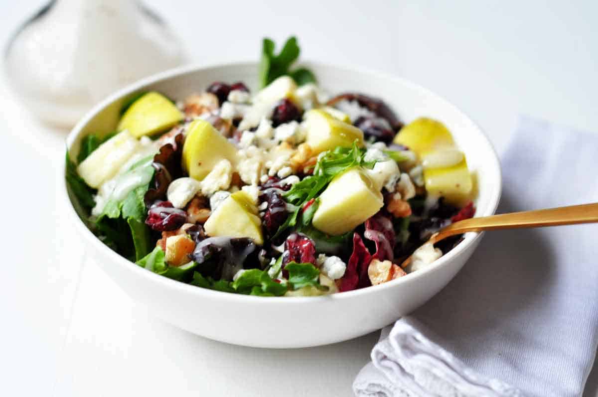 Apple Blue Cheese Salad