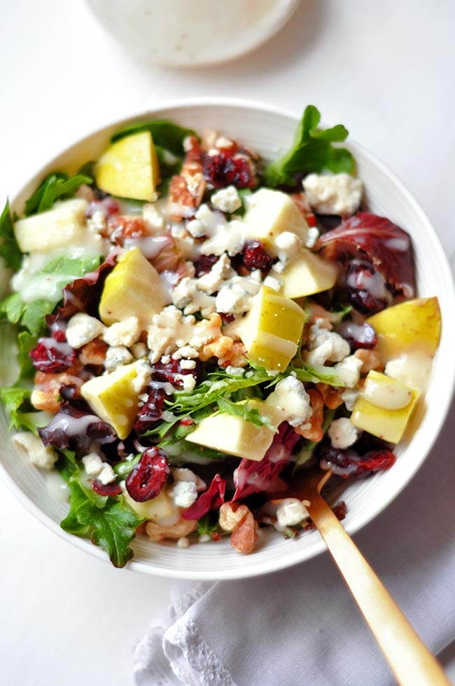 Cranberry Blue Cheese Salad