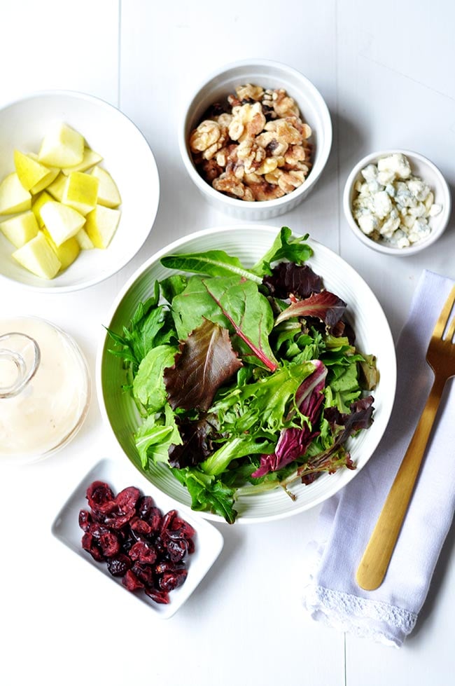 Cranberry Blue Cheese Salad