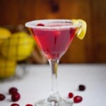 Cranberry Limoncello Cosmo