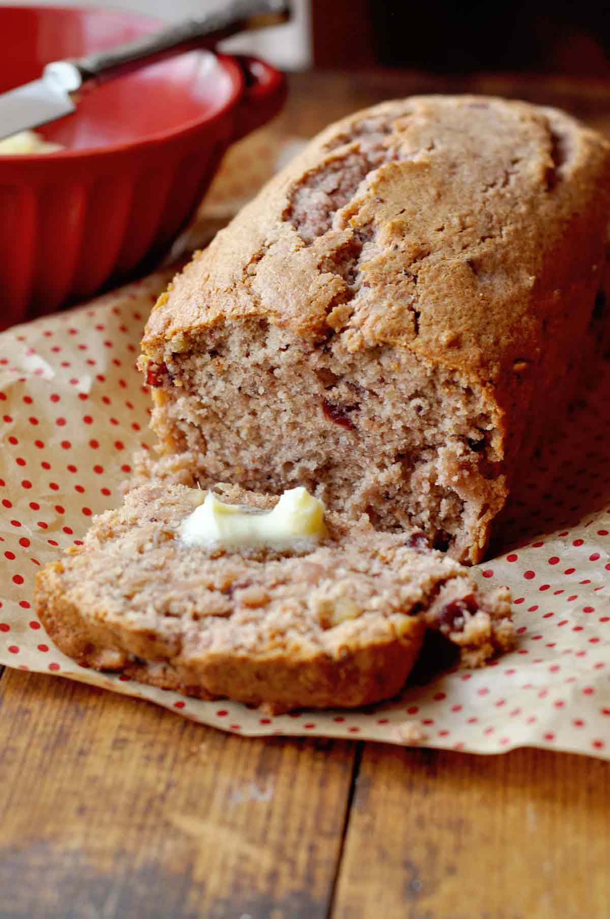 Cranberry Walnut Bread
