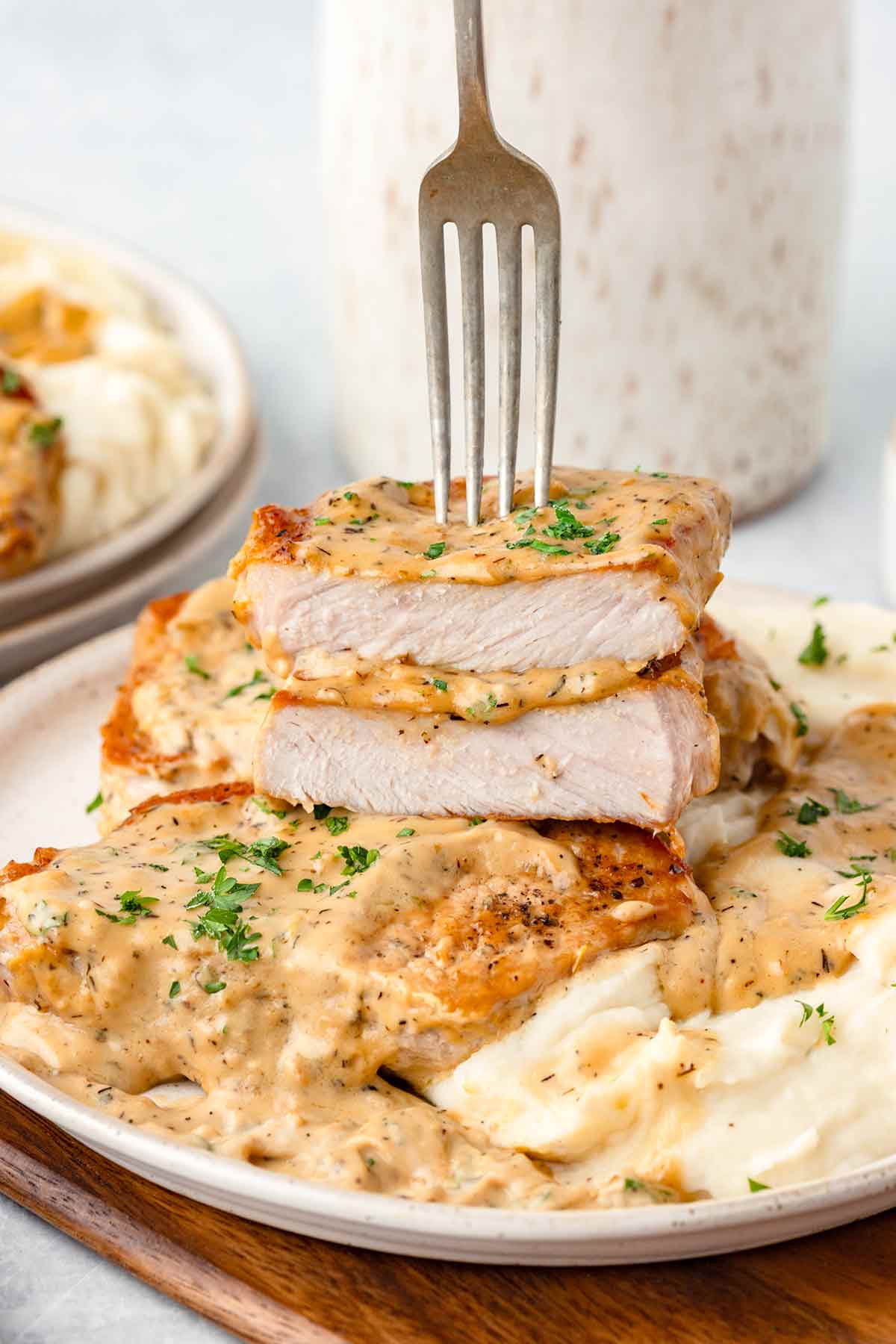 Easy Creamy Pork Chops