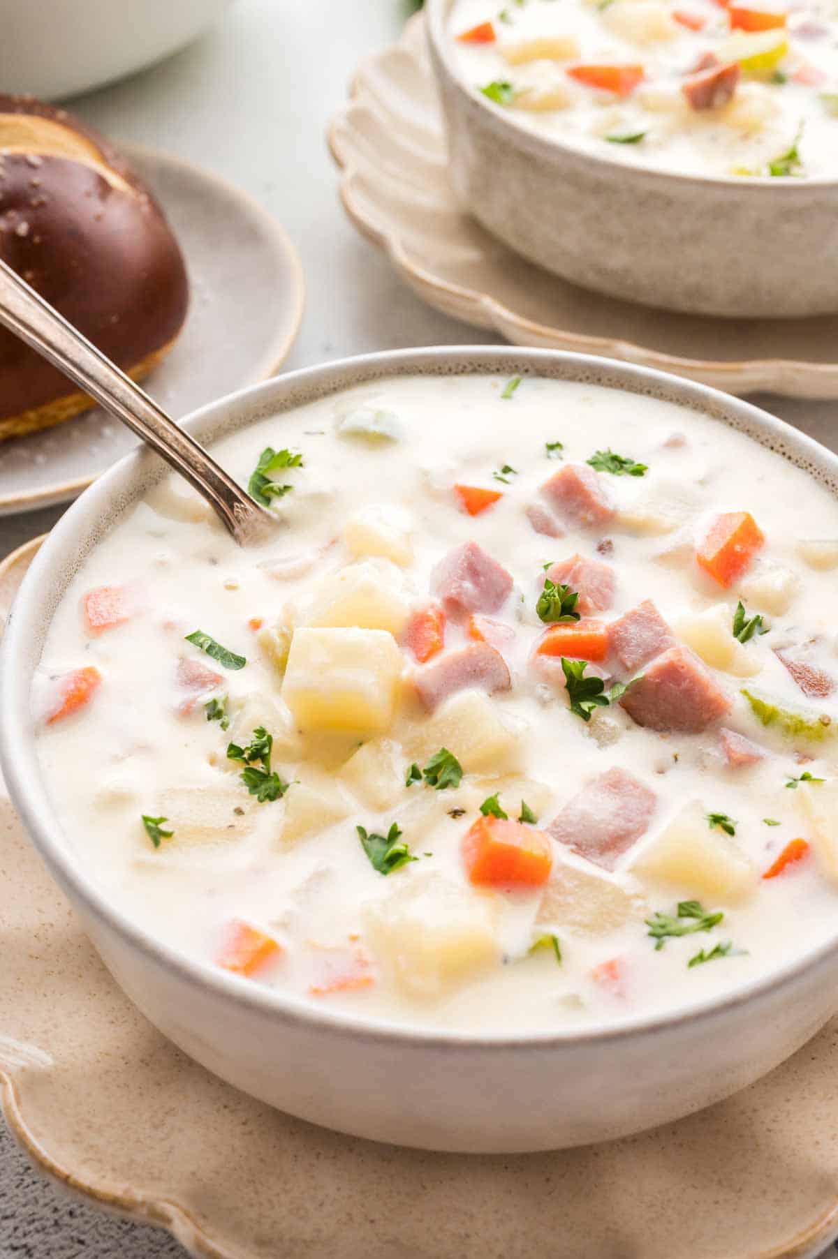 Creamy Ham and Potato Soup