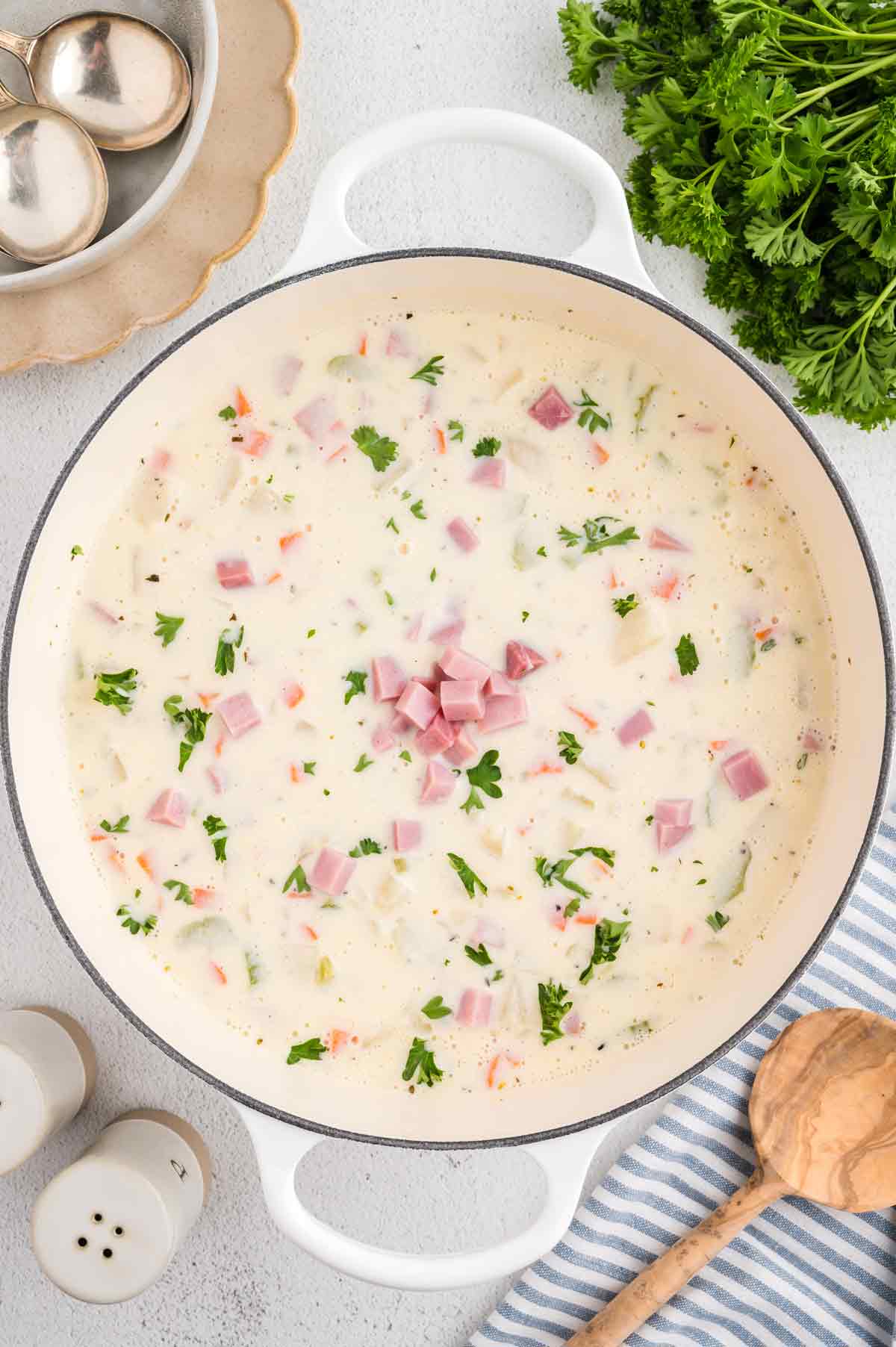 Leftover Ham and Potato Soup