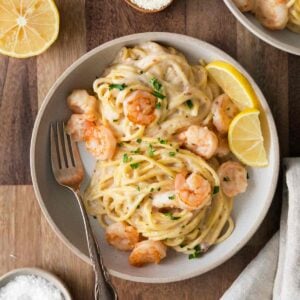 Creamy Shrimp Scampi