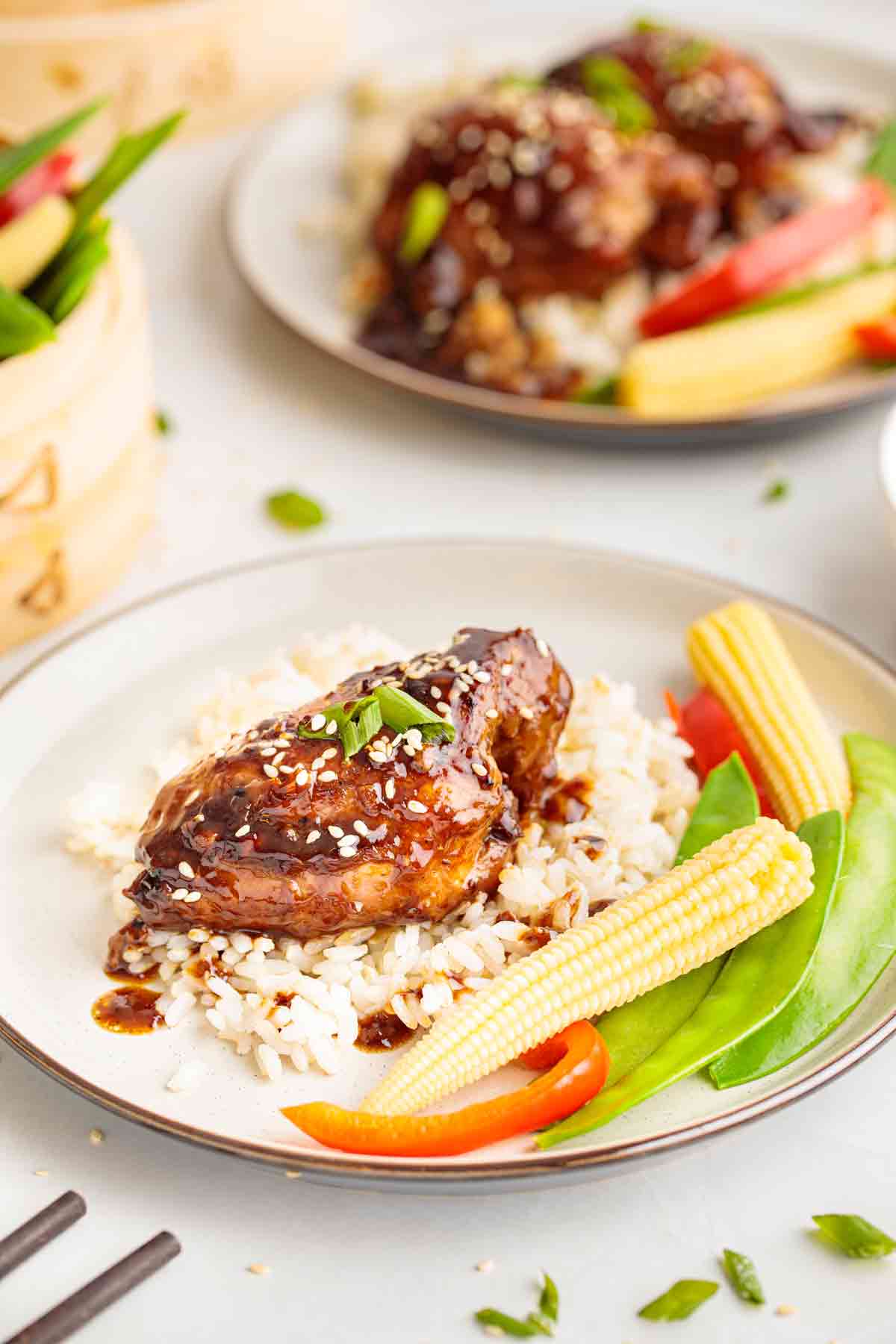 Asian Chicken with Rice