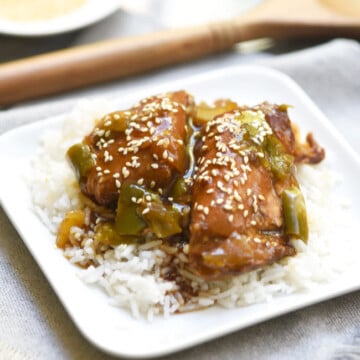 Crockpot Asian Sesame Chicken Thighs