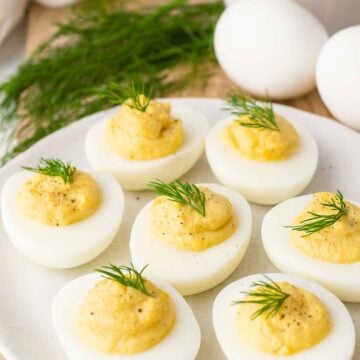 Dill Deviled Eggs