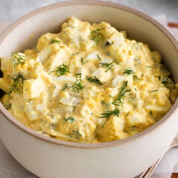 Egg Salad with Dill Pickles