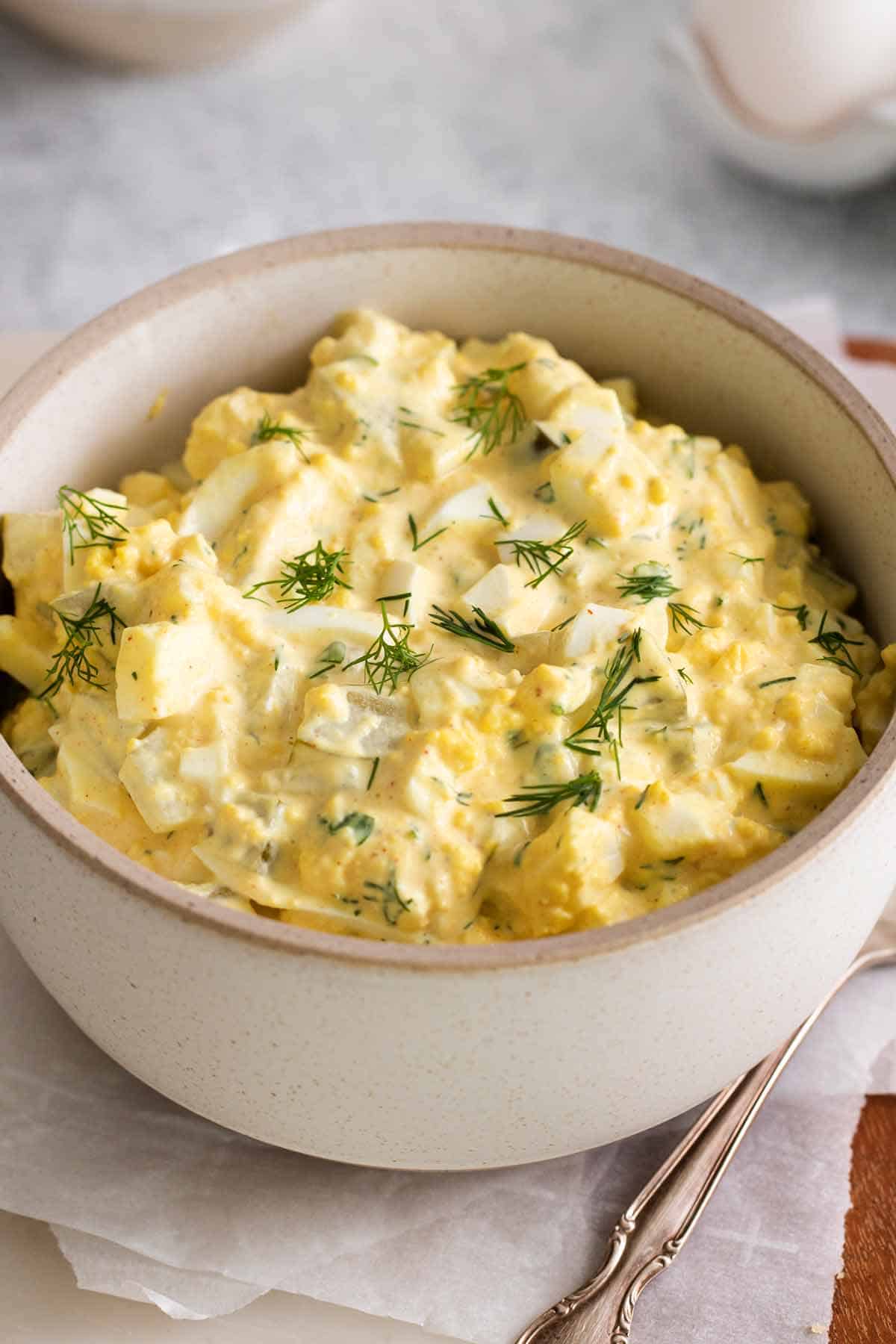Egg Salad with Dill Pickles