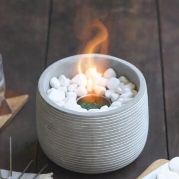 DIY Tabletop Fire Pit