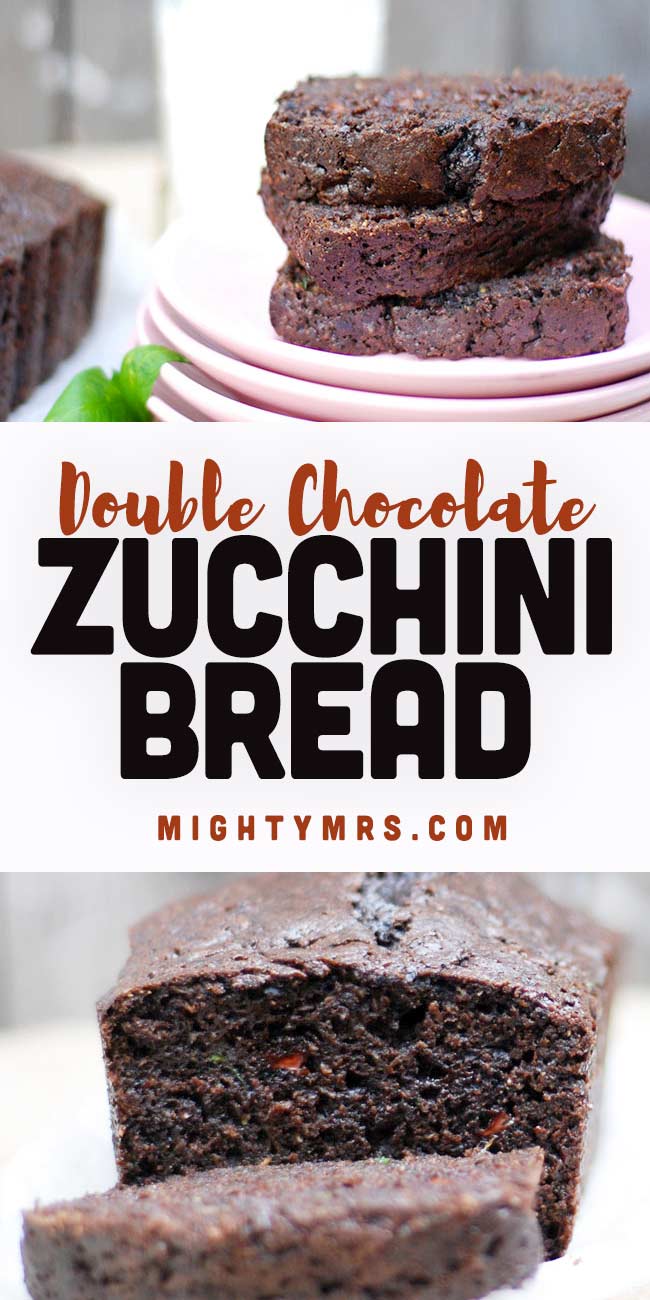 Double Chocolate Zucchini Bread