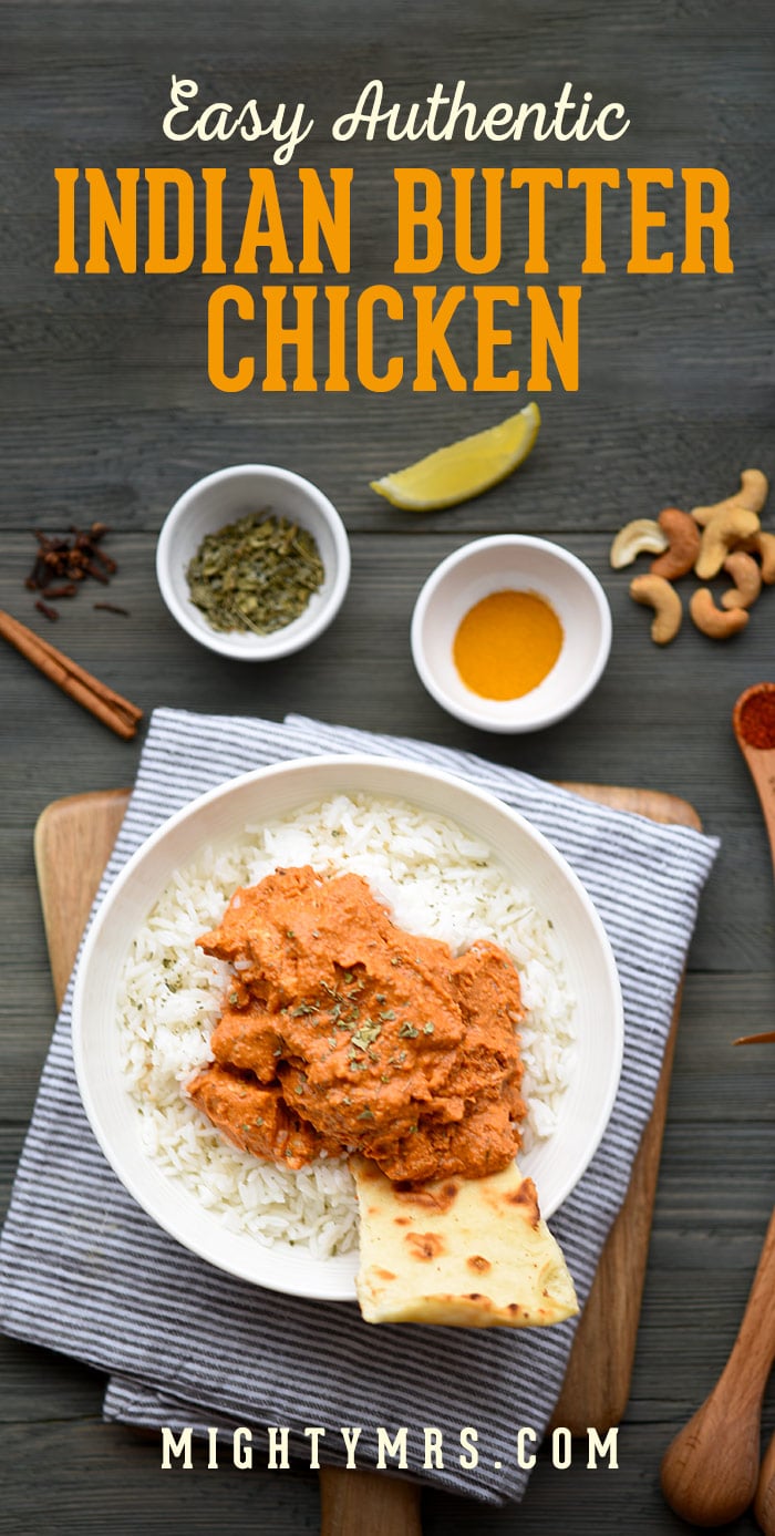 Easy Authentic Butter Chicken Recipe