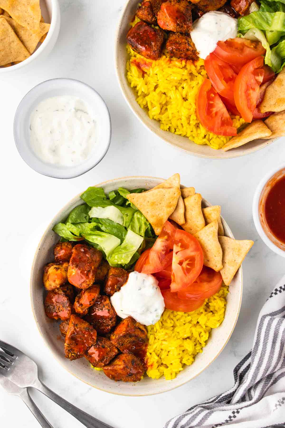 Street Cart Chicken Shawarma Rice Bowl
