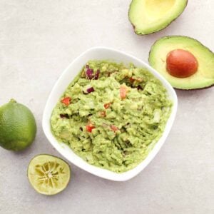 Easy Homemade Guacamole with Lime
