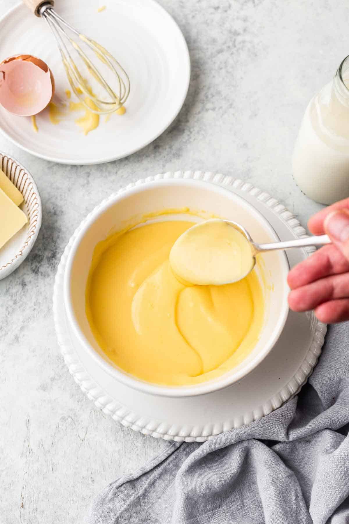 Homemade Hollandaise Sauce