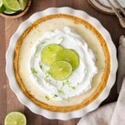 Easy Key Lime Pie with Graham Cracker Crust