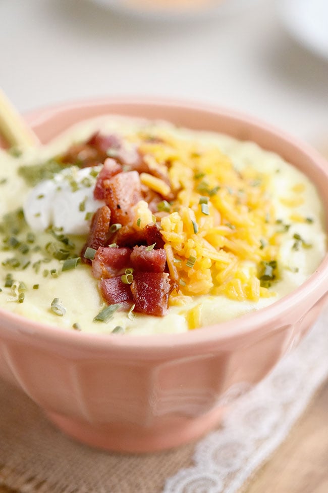 Easy Loaded Potato Soup