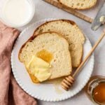 Sweet Honey Bread - no machine needed