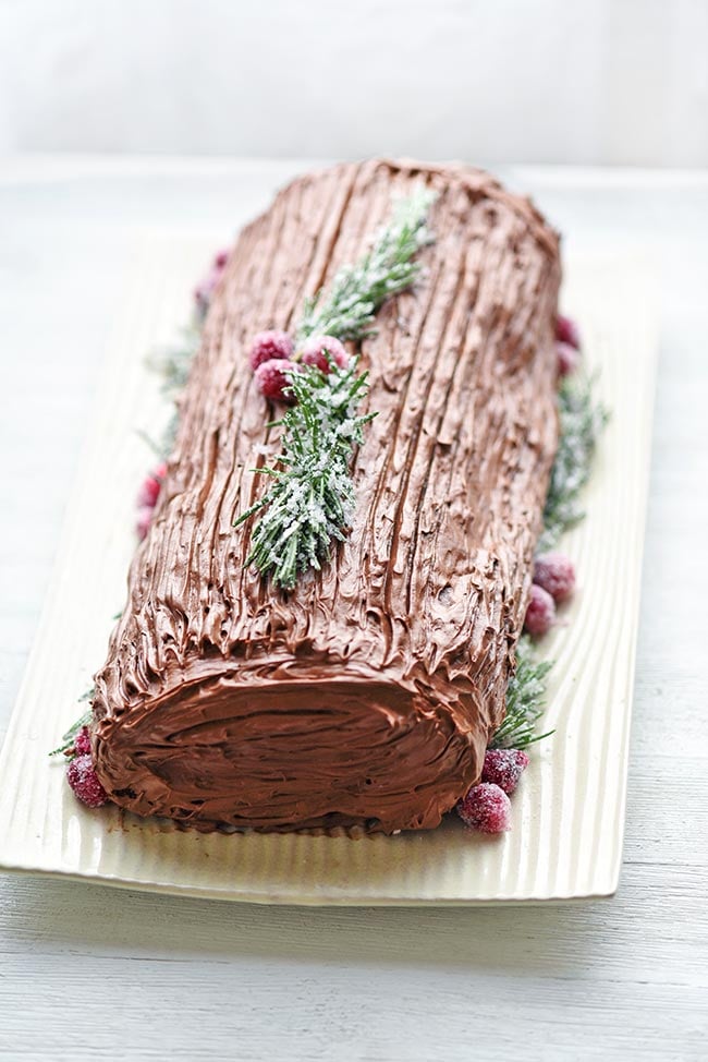 Easy Yule Log Recipe Using Cake Mix - Mighty Mrs | Super Easy Recipes