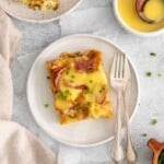 Slice of Eggs Benedict Casserole