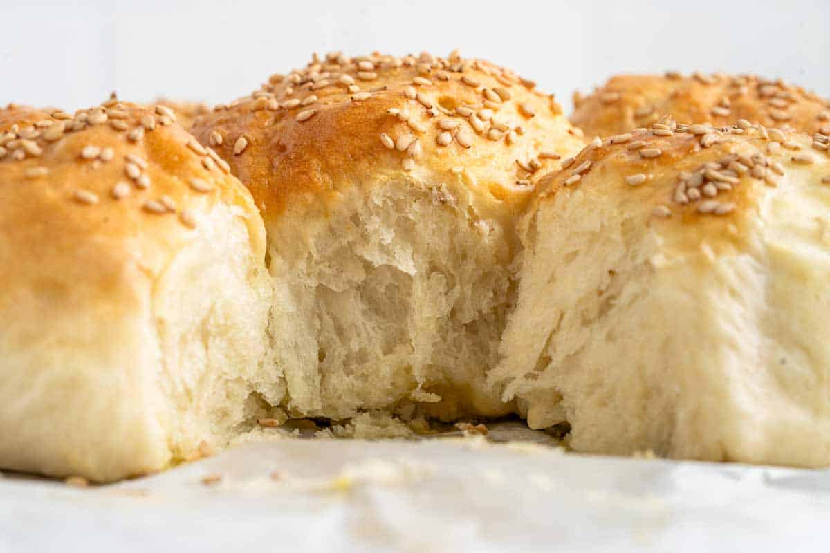 Light and Fluffy Dinner Rolls