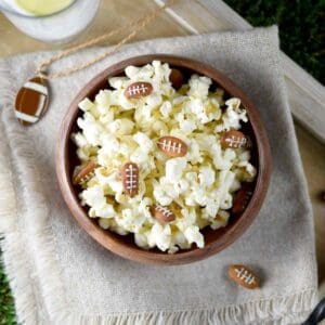 Kettle Corn with Football Almonds