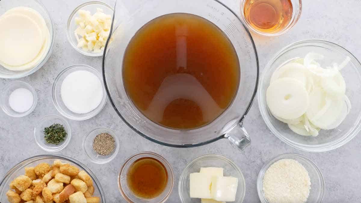 French Onion Soup Ingredients