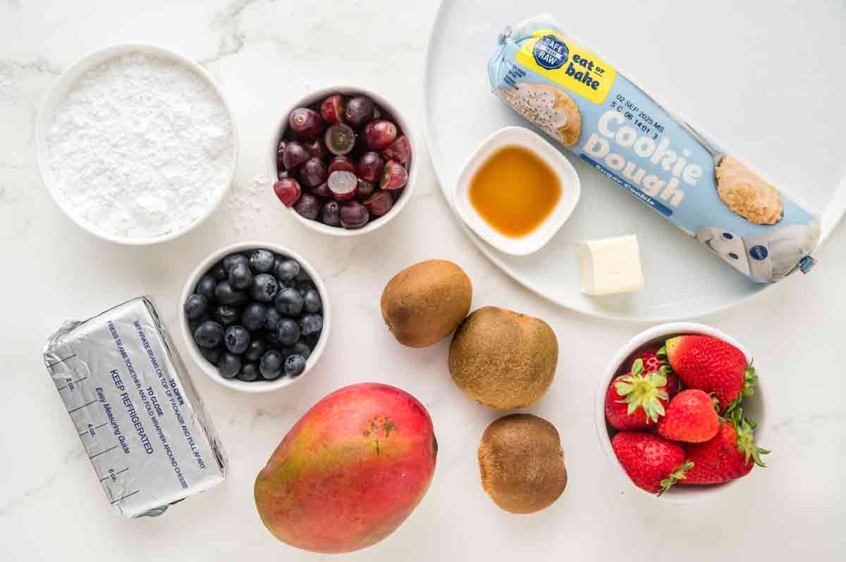 Fruit Pizza Ingredients